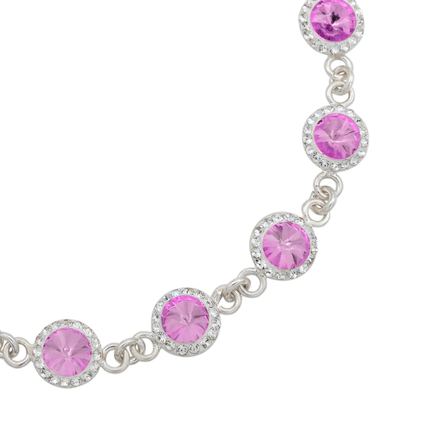 Pulsera Zirconias Piedras Mujer Dama Amor Regalo Plata 925