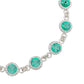 Pulsera Zirconias Piedras Mujer Dama Amor Regalo Plata 925