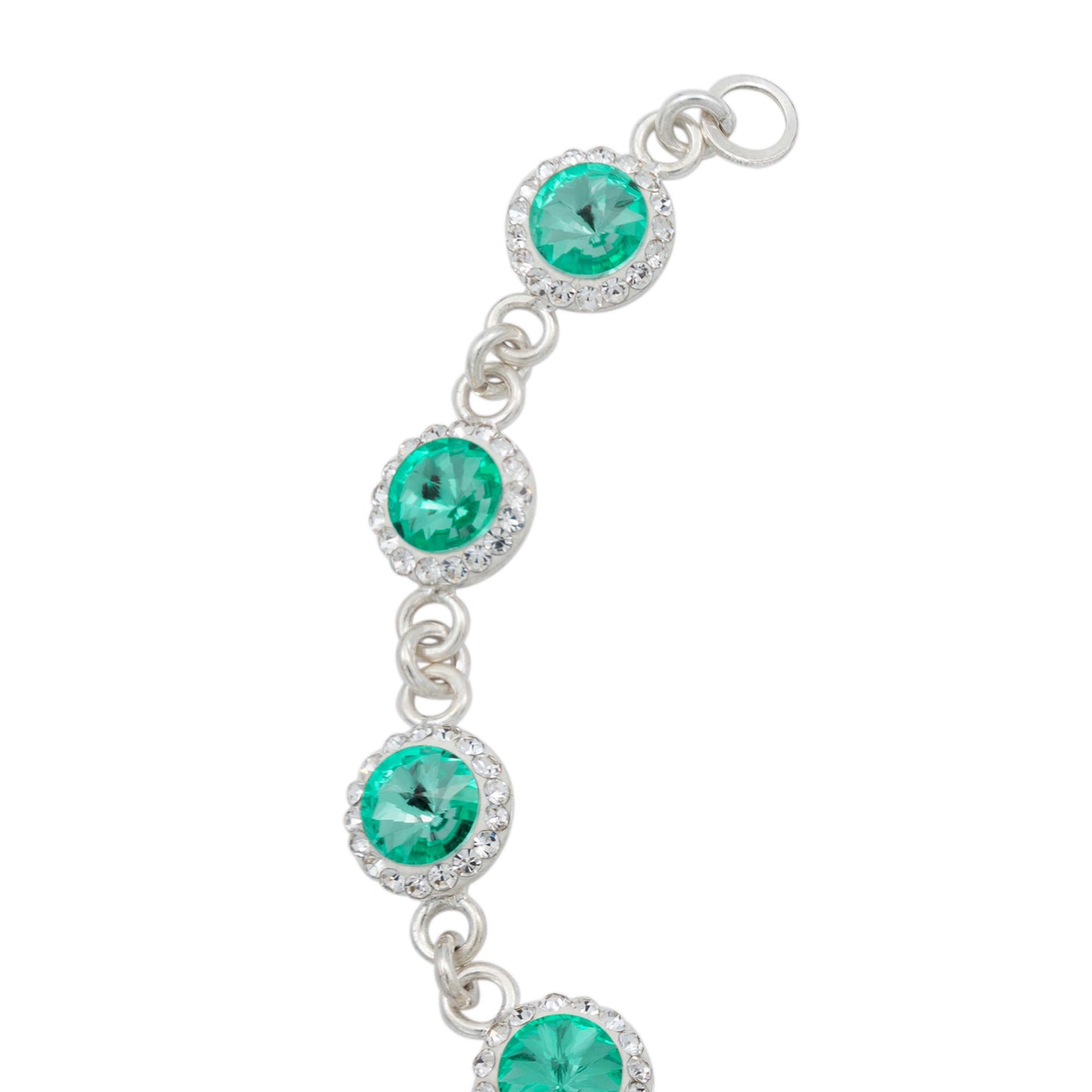 Pulsera Zirconias Piedras Mujer Dama Amor Regalo Plata 925