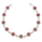 Pulsera Zirconias Piedras Mujer Dama Amor Regalo Plata 925