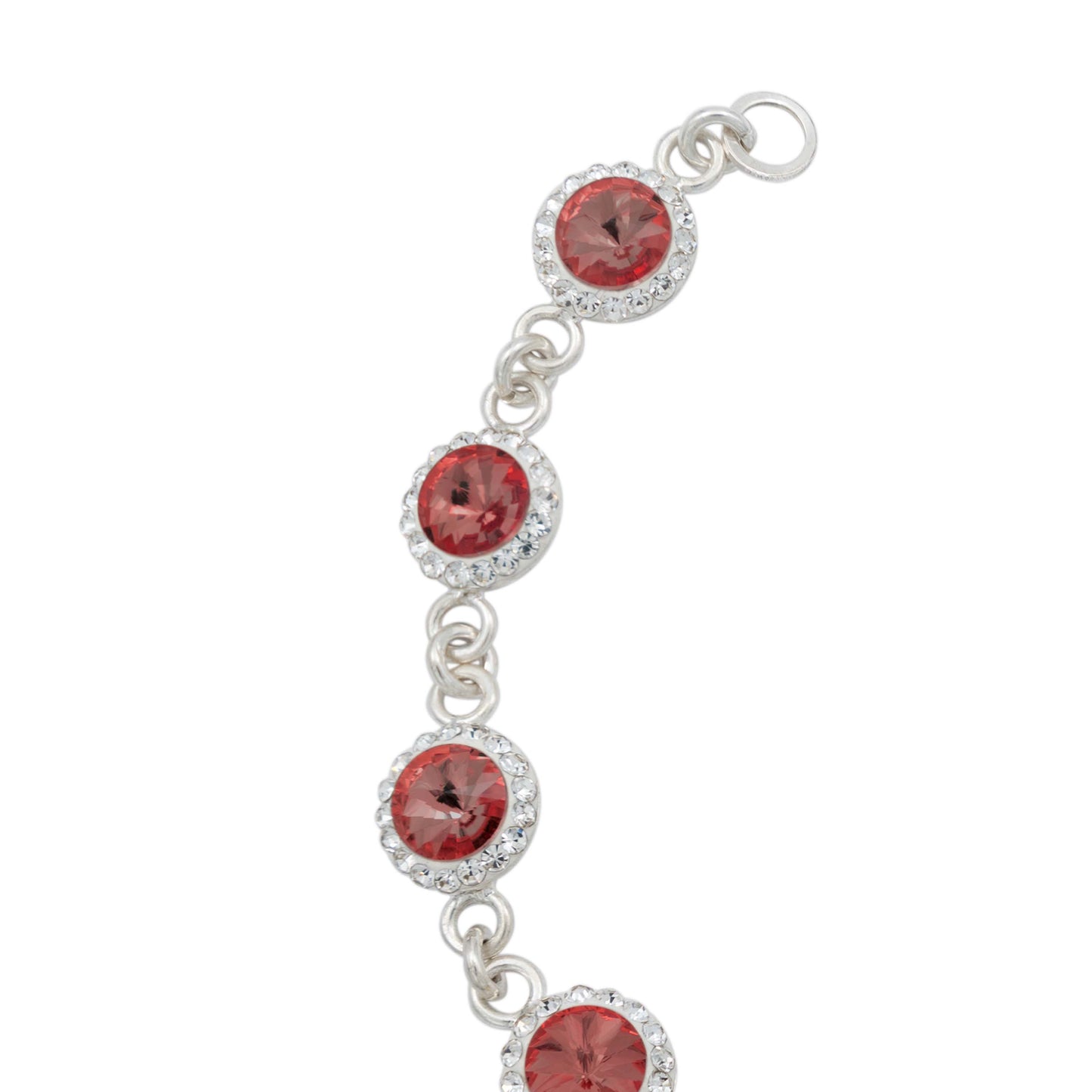 Pulsera Zirconias Piedras Mujer Dama Amor Regalo Plata 925
