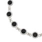 Pulsera Zirconias Piedras Mujer Dama Amor Regalo Plata 925