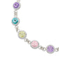 Pulsera Zirconias Piedras Mujer Dama Amor Regalo Plata 925