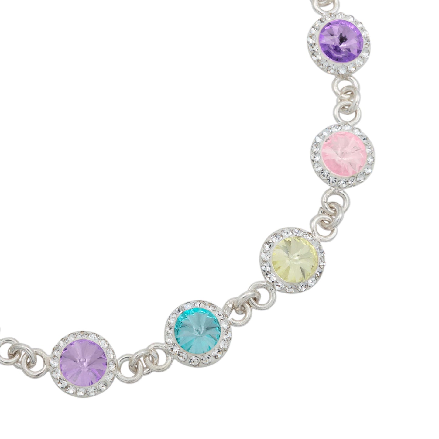 Pulsera Zirconias Piedras Mujer Dama Amor Regalo Plata 925