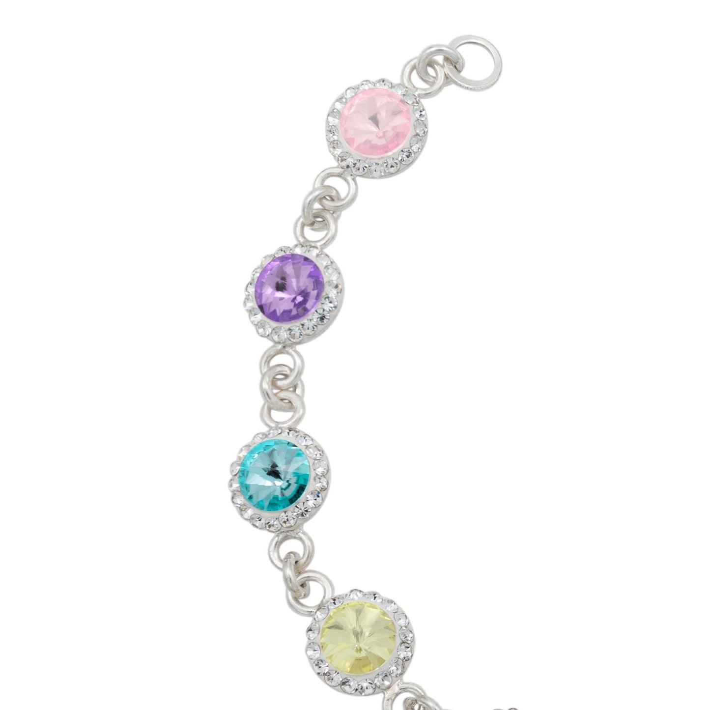 Pulsera Zirconias Piedras Mujer Dama Amor Regalo Plata 925