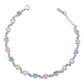 Pulsera Corazones Zirconias Amor Mujer Regalo Plata 925