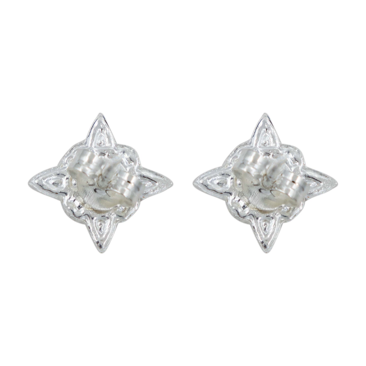 Juego Nudo De Bruja Laser Dije Aretes Cadena Plata 925