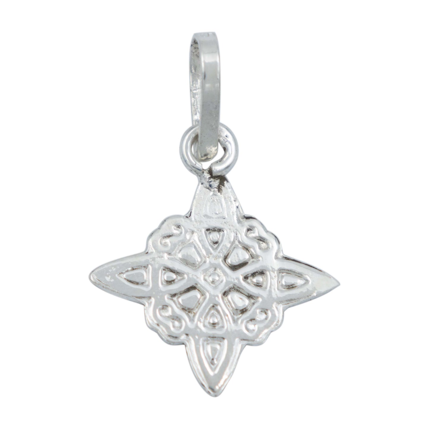 Juego Nudo De Bruja Laser Dije Aretes Cadena Plata 925