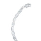 Pulsera Marinera Lisa Espejo Hombre Mujer Plata 925 4 Mm