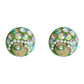 Colibri Dije Aretes Cadena Piedras Conjunto Grande Plata 925