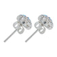 Colibri Dije Aretes Cadena Piedras Conjunto Grande Plata 925
