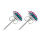Colibri Dije Aretes Cadena Piedras Conjunto Grande Plata 925