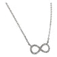 Collar Infinito Promesa Regalo Amor Plata Tailandesa Ley 925