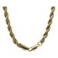 Cadena Torsal Hombre Chapa De Oro 14k Calidad Premium 5 Mm