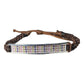 Pulsera Ajustable Unisex De Cuero Con Zirconias En Plata 925