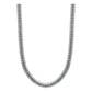 Cadena Tejido Malla Hombre Mujer Plata 925 60 Cm X 4 Mm