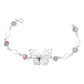 Pulsera Mariposa Primavera Piedra Natural Mujer Plata 925
