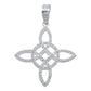 Dije Nudo De Bruja Premium Hombre Mujer Cadena Plata 925
