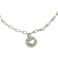 Pulsera Ajustable Corazon Amor Infinito Regalo Amistad Plata