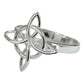 Anillo Nudo De Bruja Celta Liso En Plata Solida Ley S925