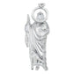 Dije San Judas Mediano Troquel Diamantado Plata 925 5.2 Cm