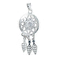 Collar Cadena Con Atrapa Sueños Mujer Regalo Plata Ley 925