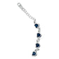 Pulsera Corazones Zirconias Amor Mujer Regalo Plata 925