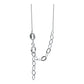 Collar Corazones Zirconias Mujer Amor Regalo Plata Ley 925