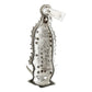 Dije Virgen De Guadalupe Mexico Zirconias Plata Ley 925 4 Cm