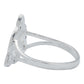 Anillo Diamntado Triqueta Celta Zirconias Plata Ley 925