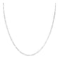 Cadena Fígaro 3x1 Mujer Regalo Plata 925 55 Cm X 2.5 Mm Plateado
