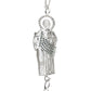 Esclava Figaro San Judas Tadeo Grande Plata Solida Ley 925