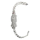 Pulsera Cuabana Santa Muerte Esclava Plata Ley 925
