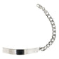 Esclava Hombre Pulsera Cubana Diamantada Plata 925 6 Mm