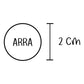 Juego Arras Matrimoniales Boda Cristiana Plata Ley .999 2 Cm