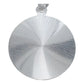 Dije Medalla Grande Diamantada Sagrado Corazón Plata 925