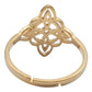 Anillo Ajustable Nudo Bruja Mujer Regalo En Acero Inoxidable