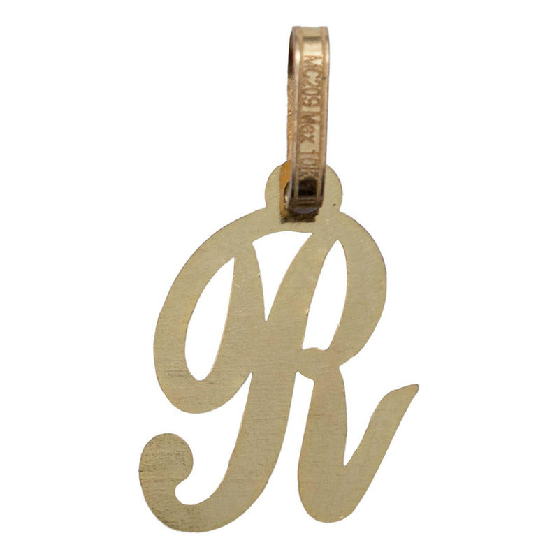 Dije Medalla Inicial Amor Regalo Mujer + Cadena Oro 10k