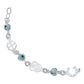 Pulsera Ajustable Suerte Ojo Turco Regalo Dama Plata Ley925