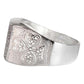 Anillo De Cuadro San Judas Tadeo Con Zirconias Plata Ley 925