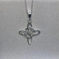 Dije Nudo De Bruja Grande En Plata Solida 925