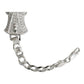 Pulsera Cuabana Santa Muerte Esclava Plata Ley 925