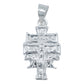 Dije Cruz Caravaca Troquel Hombre Mujer Regalo Plata Ley 925