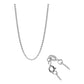 Cadena Básica Ancla Delgada Mujer Plata Ley 925 45cm X 1.5mm