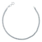 Pulsera De Tenis Zirconias Regalo Mujer Plata 925 3 Mm
