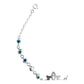 Pulsera Ajustable Nudo De Bruja A Laser Ojo Turco Plata 925