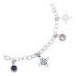 Pulsera Ajustable Nudo De Bruja Laser Zirconia Plata 925
