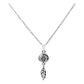 Collar Dije Atrapa Sueños Zirconia Amor Regalo Plata Ley 925