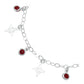 Pulsera Ajustable Nudo De Bruja Laser Zirconia Plata 925