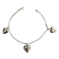 Pulsera Ajustable Corazon Amor Infinito Regalo Amistad Plata